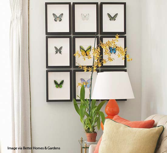 Recreate magazine perfect décor on your own walls